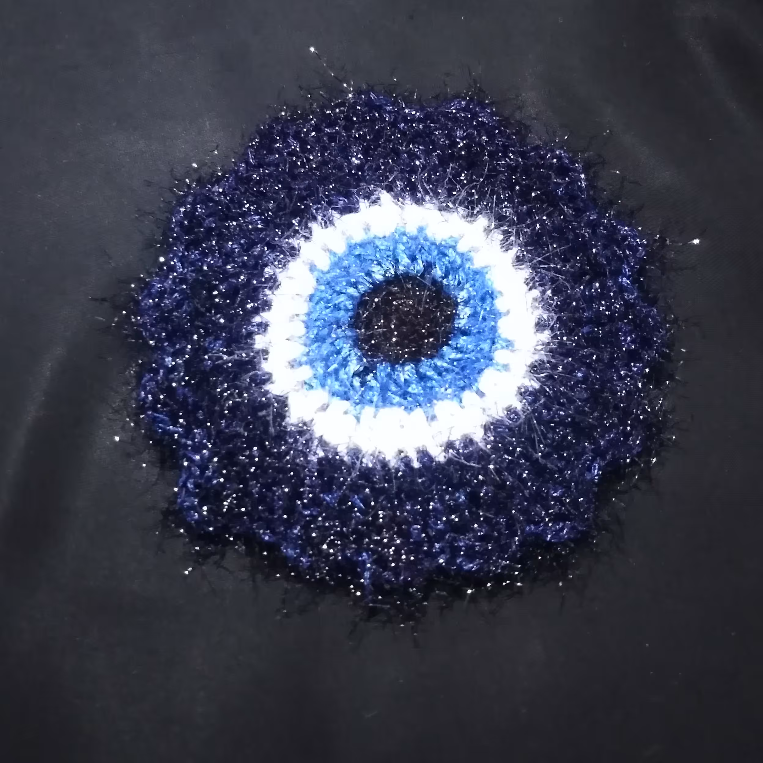 اسکاج بافتنی  طرح چشم نظر