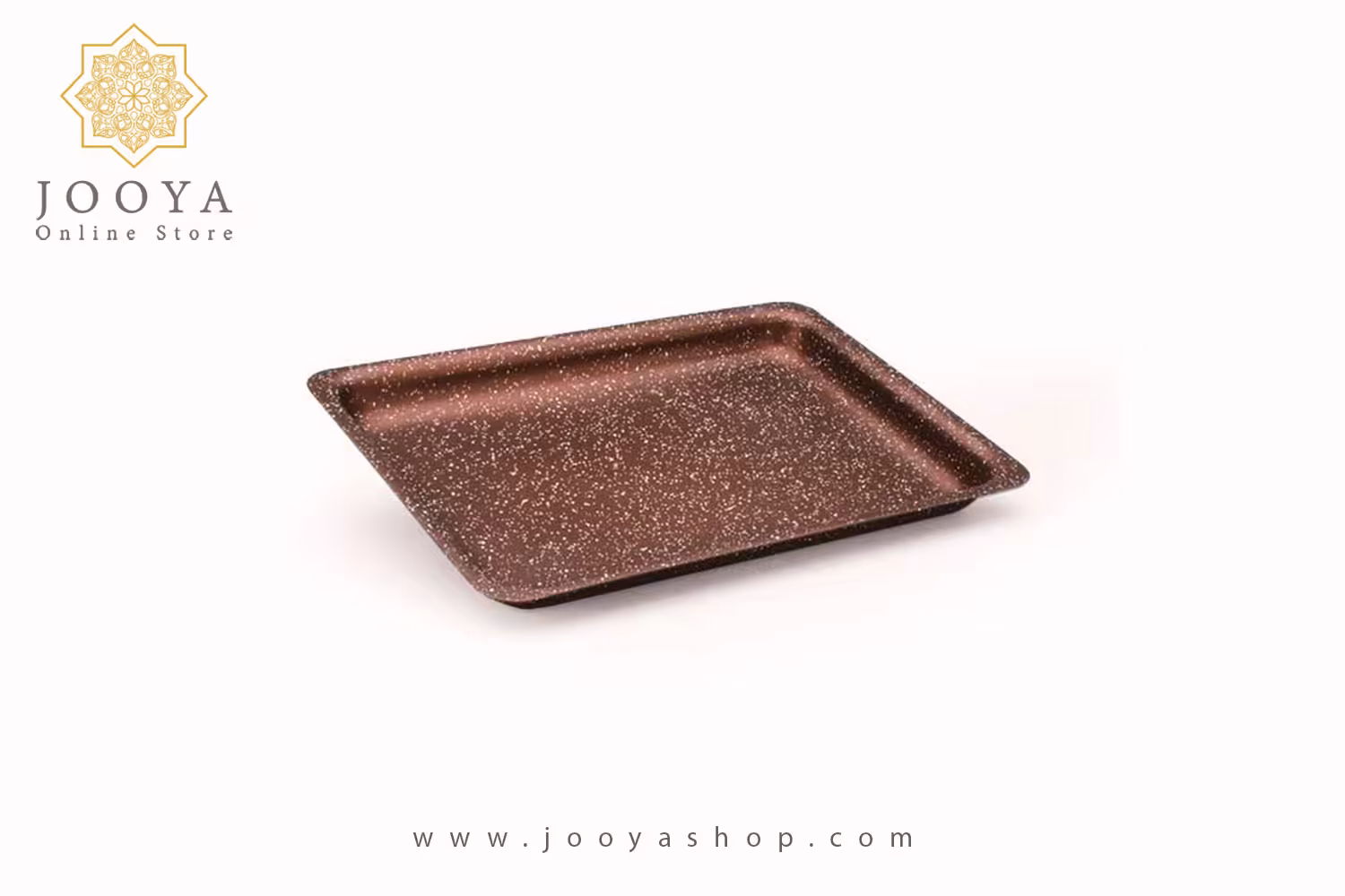 قالب کیک تخت با پوشش گرانیت زرساب قطر 25 سانت