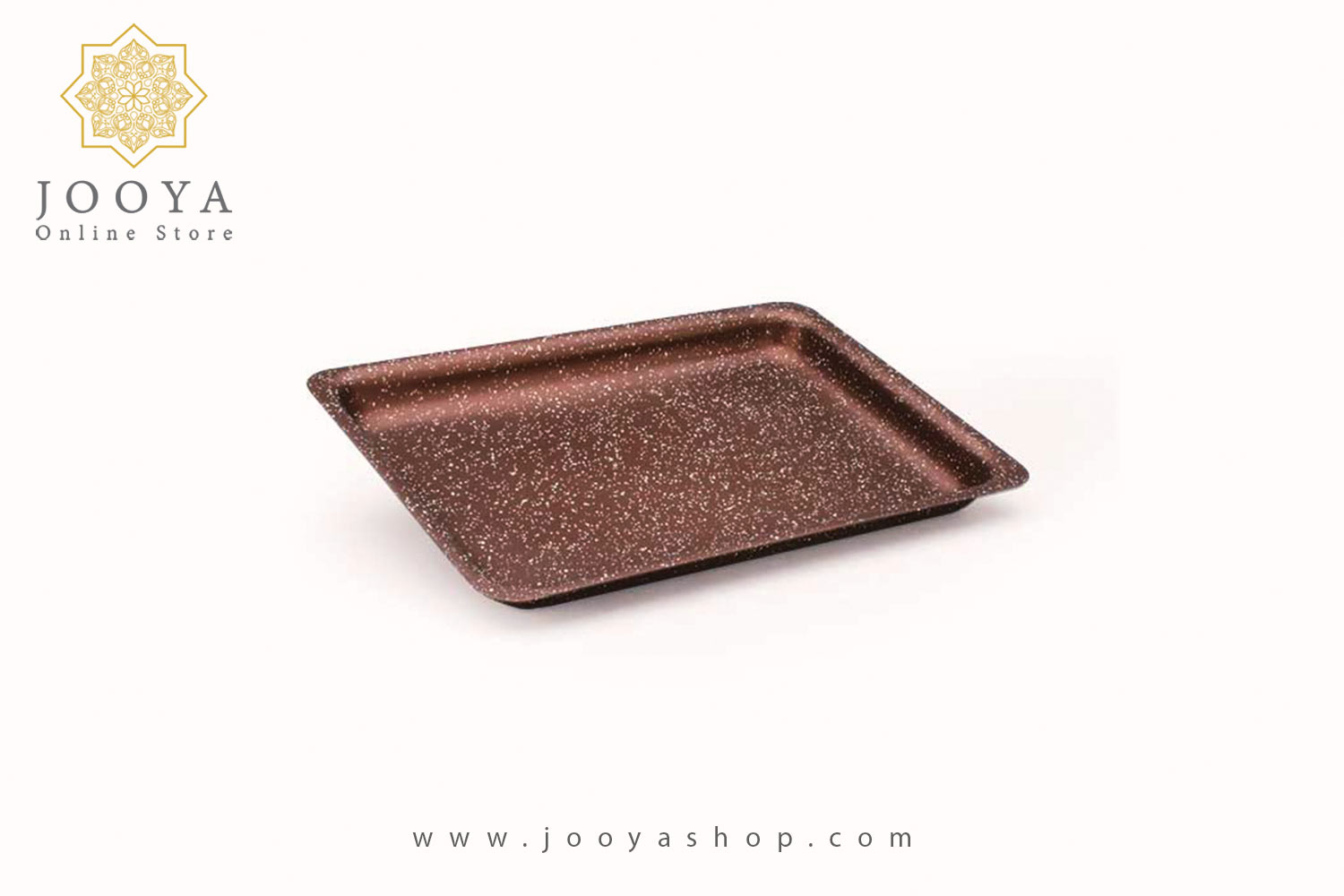 قالب کیک تخت با پوشش گرانیت زرساب قطر 25 سانت