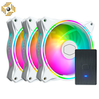 فن خنک‌کننده کولر مستر مدل MASTERFAN MF120 HALO 3IN1 WHITE EDITION