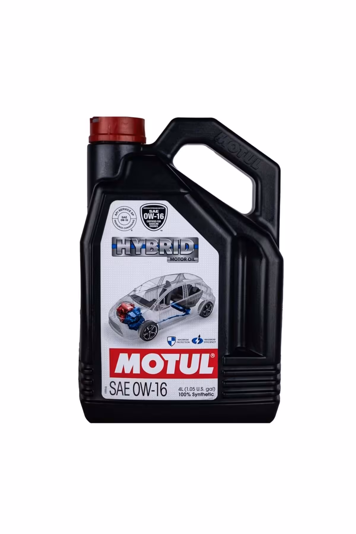 روغن و مکمل موتور هیبرید 0W 16 4 LT دیزل بنزین Motul