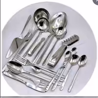 سرویس قاشق و چنگال24 نفره 144 پارچه ( سنگین وزن ) یونیک ضمانتی اصلی