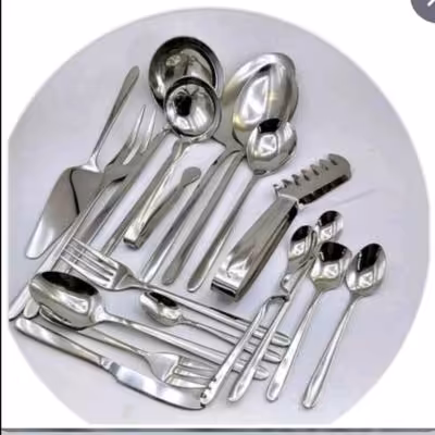 سرویس قاشق و چنگال24 نفره 144 پارچه ( سنگین وزن ) یونیک ضمانتی اصلی