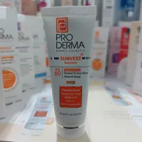 ضد آفتاب و مرطوب کننده بژ طبیعی SPF60 پرودرما در حجم 40 میلی لیتر

