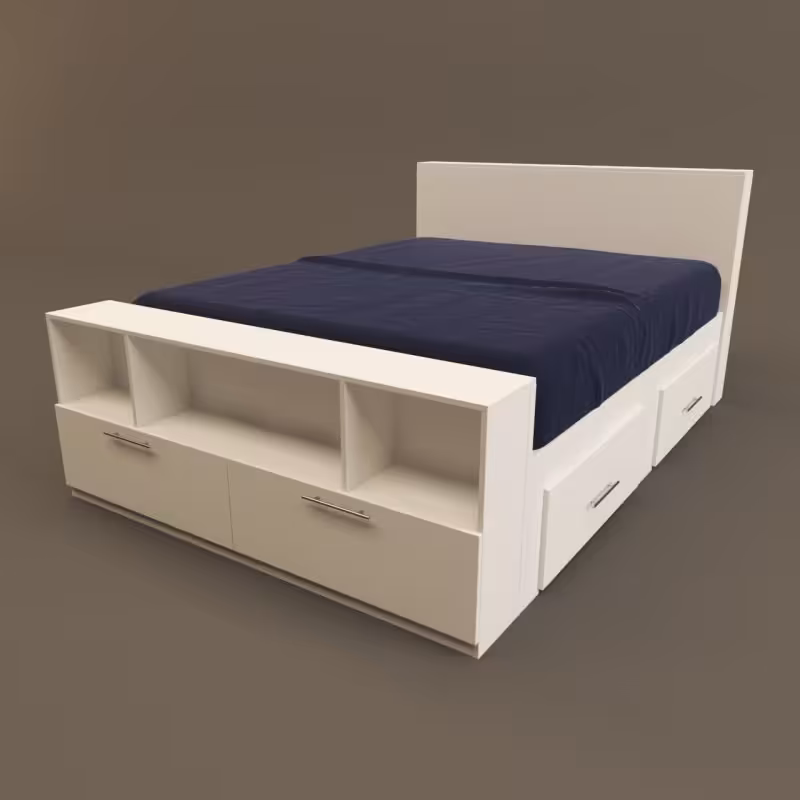 تخت  دو  نفره( ارسال با باربری و پس کرایه)