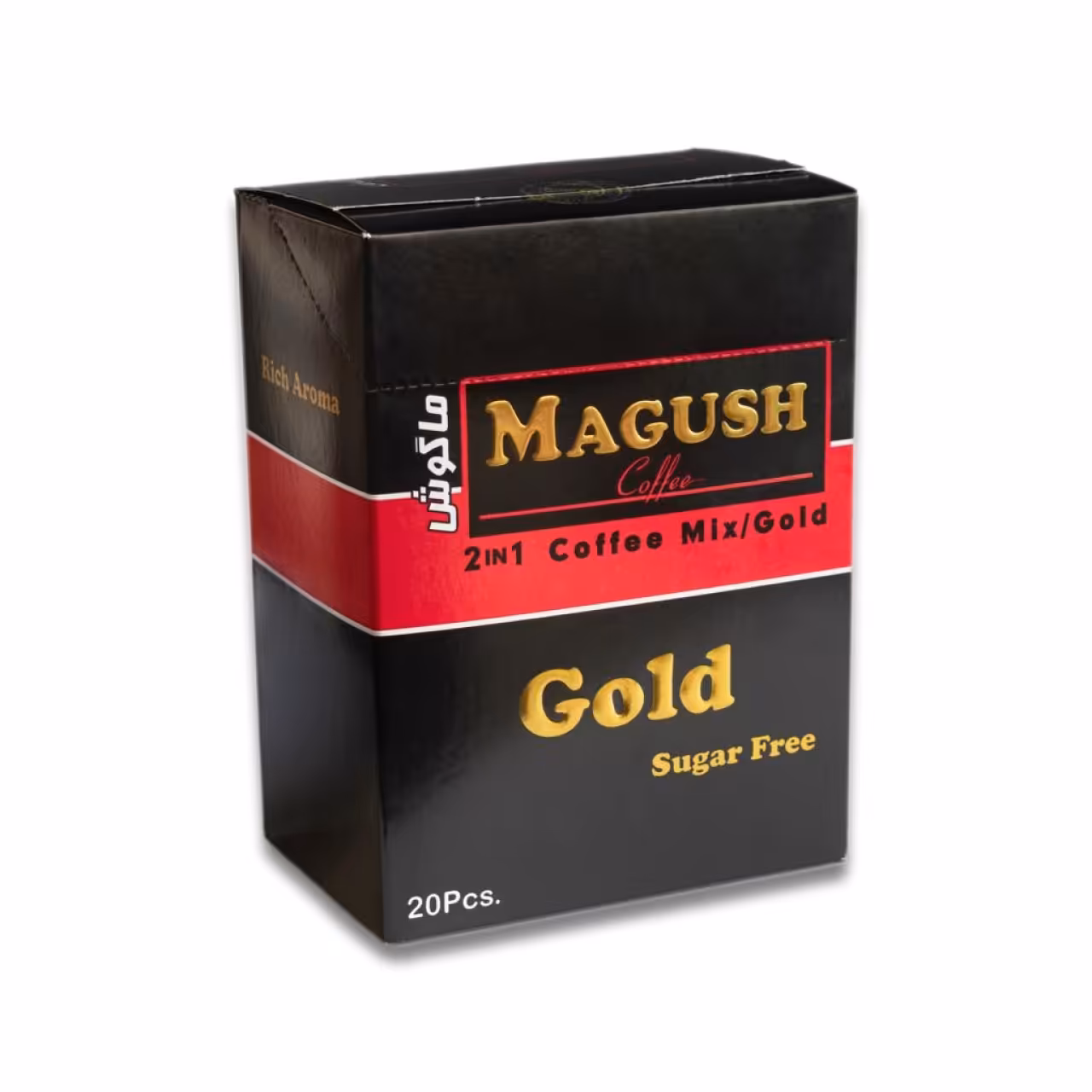 کافی میکس گلد 2 در 1 بسته 20 عددی ماگوش