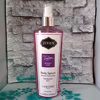 بادی اسپلش  ترزور میدنایت رز  لانکوم ziven  tresor midnight rose lancome . ماندگاری چند روزه. بسیار خوشبو. فاقد بوی الکل