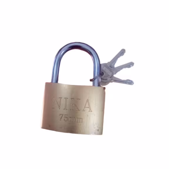 قفل 75 م طلایی نیکا