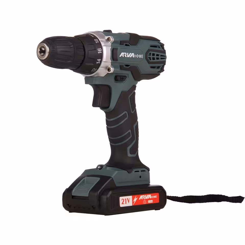 دریل پیچ گوشتی شارژی خانگی 21 ولت آروا مدل 5823