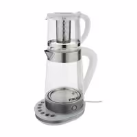 چای ساز ایتالوکس مدل 2180 روهمی سفید صفحه دیجیتالی