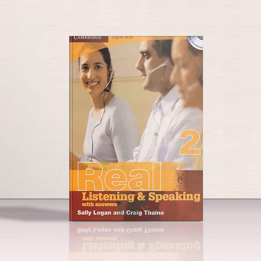 کتاب ریل لسنینگ اند اسپیکینگ 2 | Real listening and Speaking 2 | خرید کتاب زبان | خرید لوازم التحریر | چی کتاب | بالاترین تخفیف و ارسال رایگان