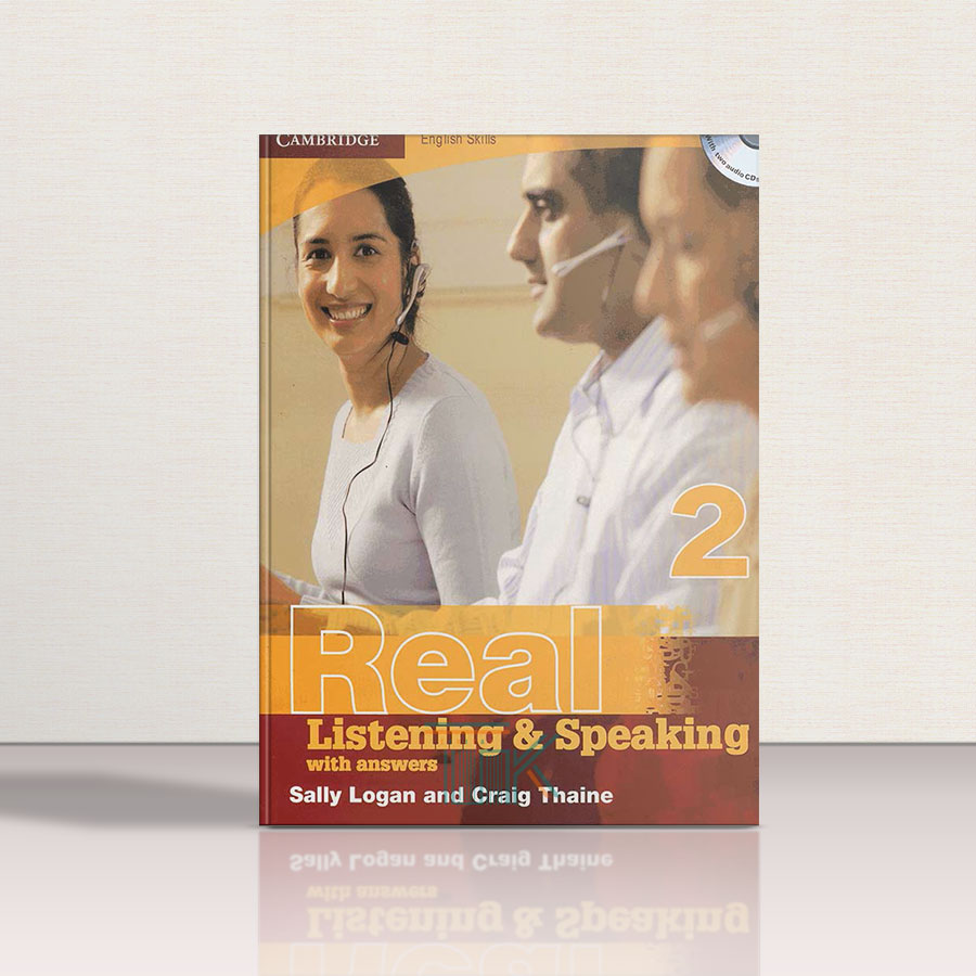 کتاب ریل لسنینگ اند اسپیکینگ 2 | Real listening and Speaking 2 | خرید کتاب زبان | خرید لوازم التحریر | چی کتاب | بالاترین تخفیف و ارسال رایگان