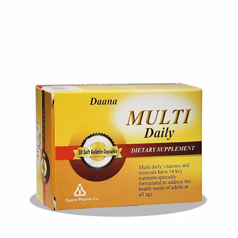 کپسول مولتی دیلی دانا | Dana Multi Daily 30 Caps