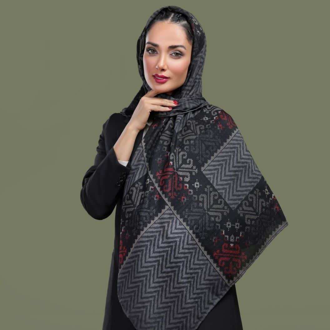 روسری مجلسی نخی چهارفصل
