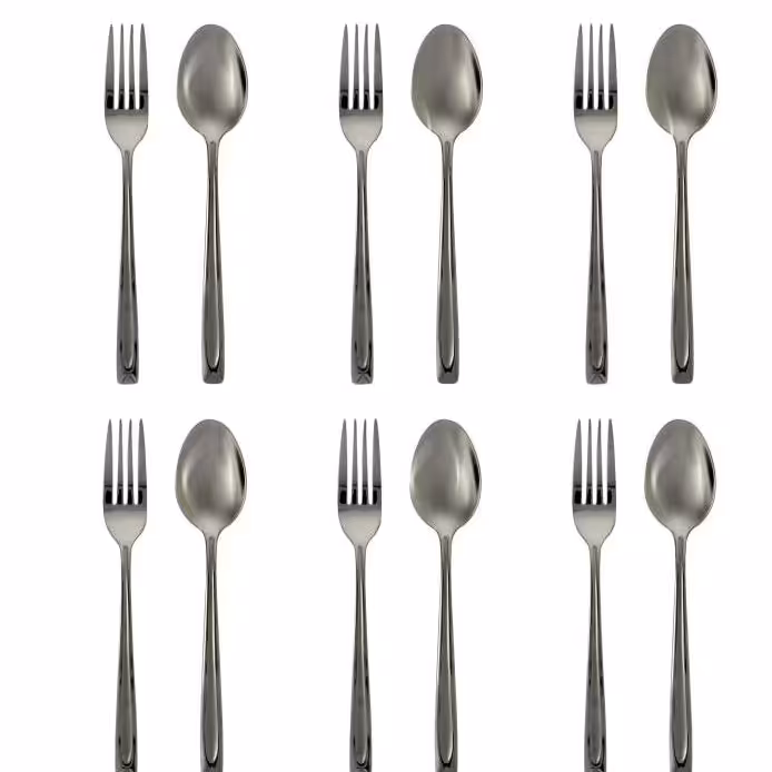 سرویس قاشق و چنگال 12 پارچه ام جی اس مدل vesser