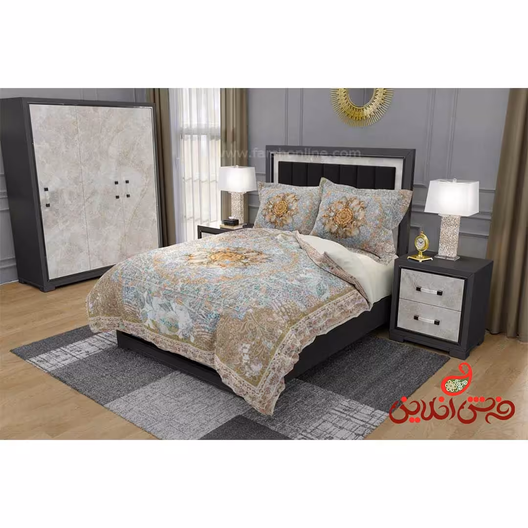 روتختی طرح  فرش سنتی کد 2923