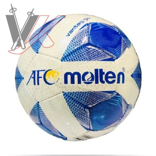 توپ فوتبال سایز 4 دوختی مولتن مدل AFC 4800 آبی کد 1901112