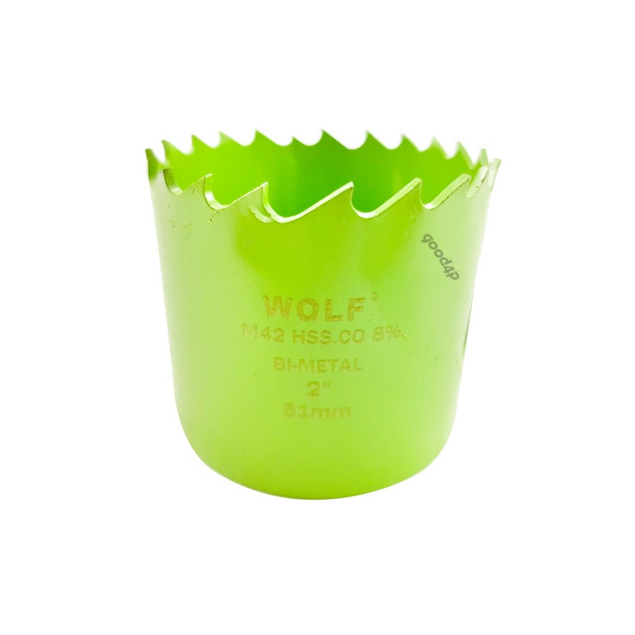 مته گردبر کبالت سایز 51 ولف WOLF