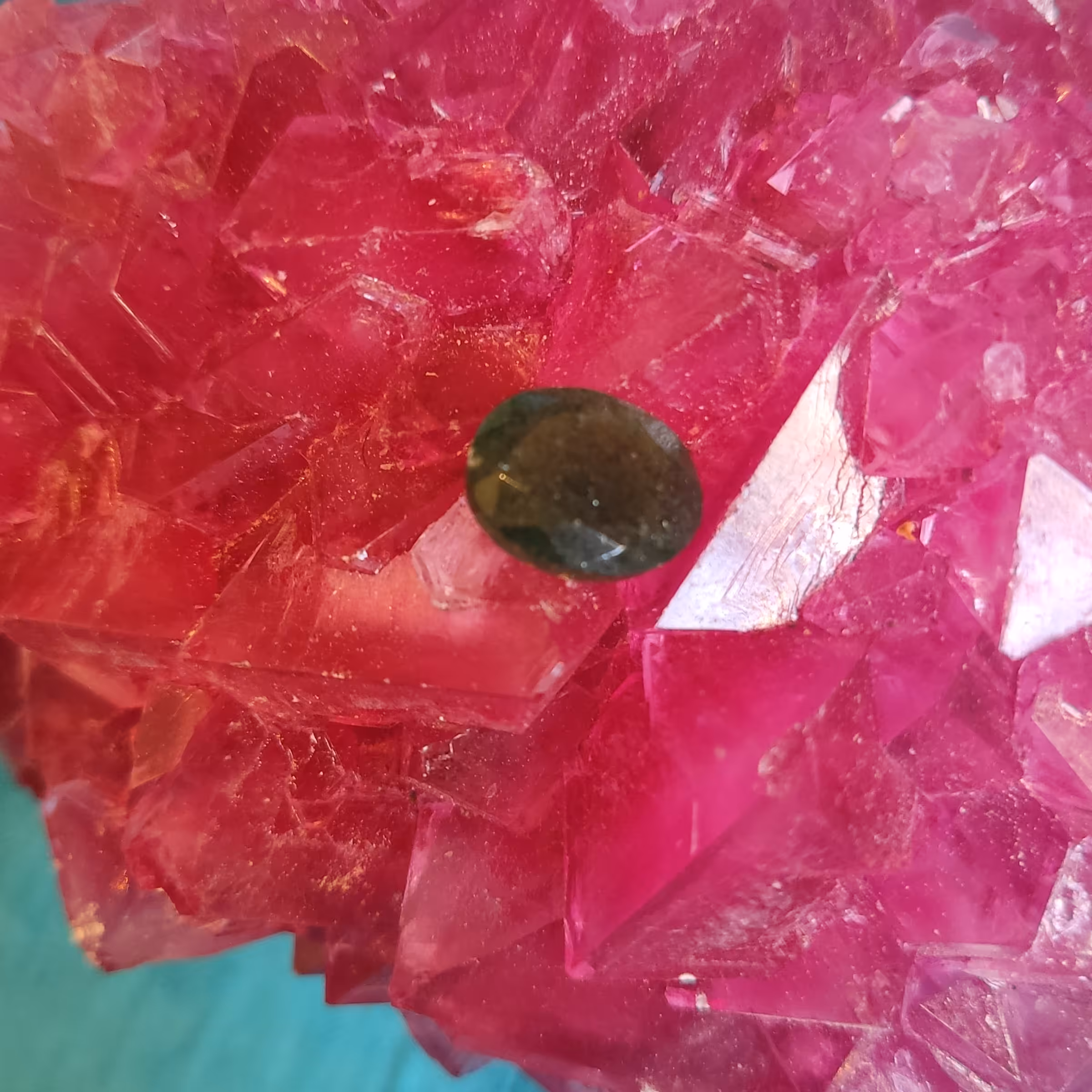 زمرد زامبیا کاملا طبیعی بدون رنگ وهیت  یک هدیه ویژه