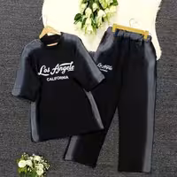 تیشرت و شلوار گلکسی پنبه اعلا لس آنجلس