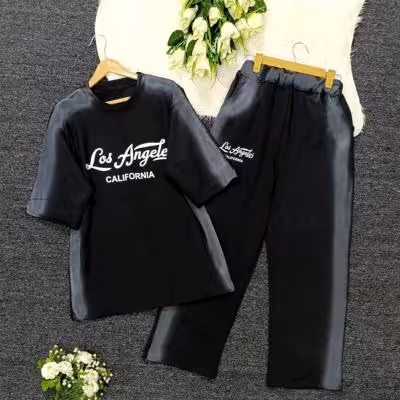 تیشرت و شلوار گلکسی پنبه اعلا لس آنجلس