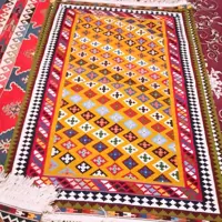 گلیمچه مرینوس زمینه زرد