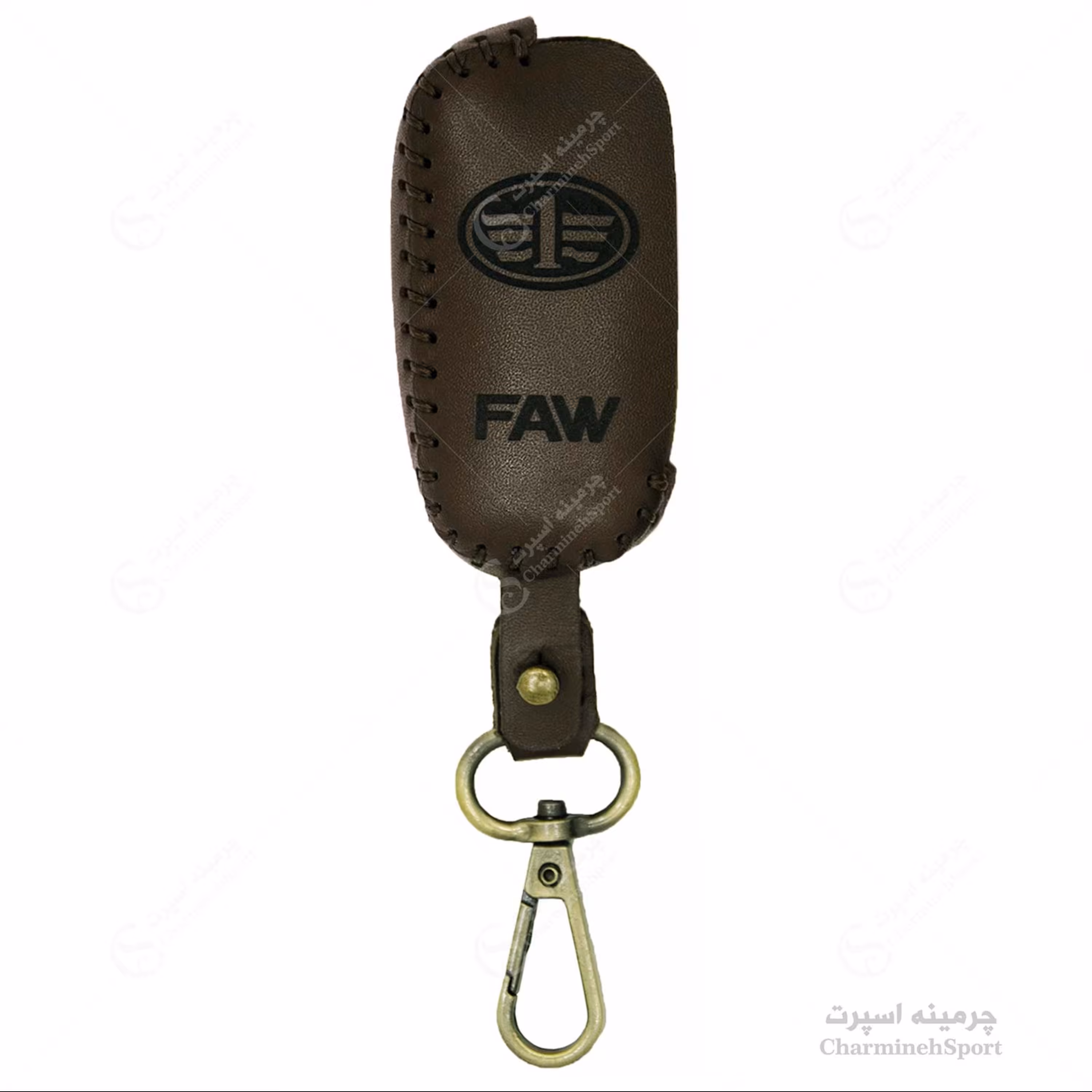 جاسوییچی چرم طبیعی گاوی قهوه ای مناسب بسترن b30 فاو