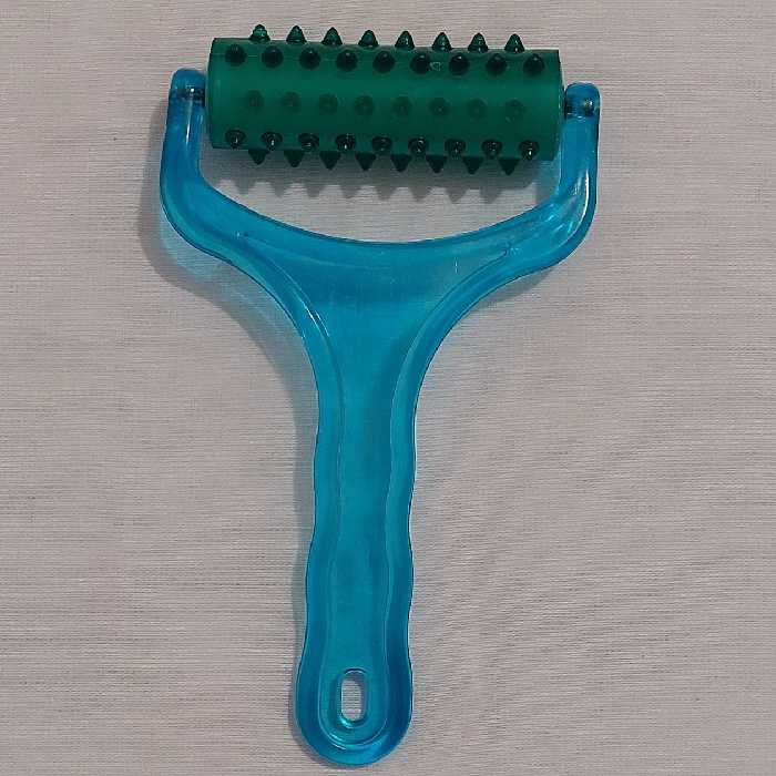 ماساژور بدن  برند TANZIB تن زیب قابل حمل غلطکی رولی چرخشی  خاردار  دستی مکانیکی