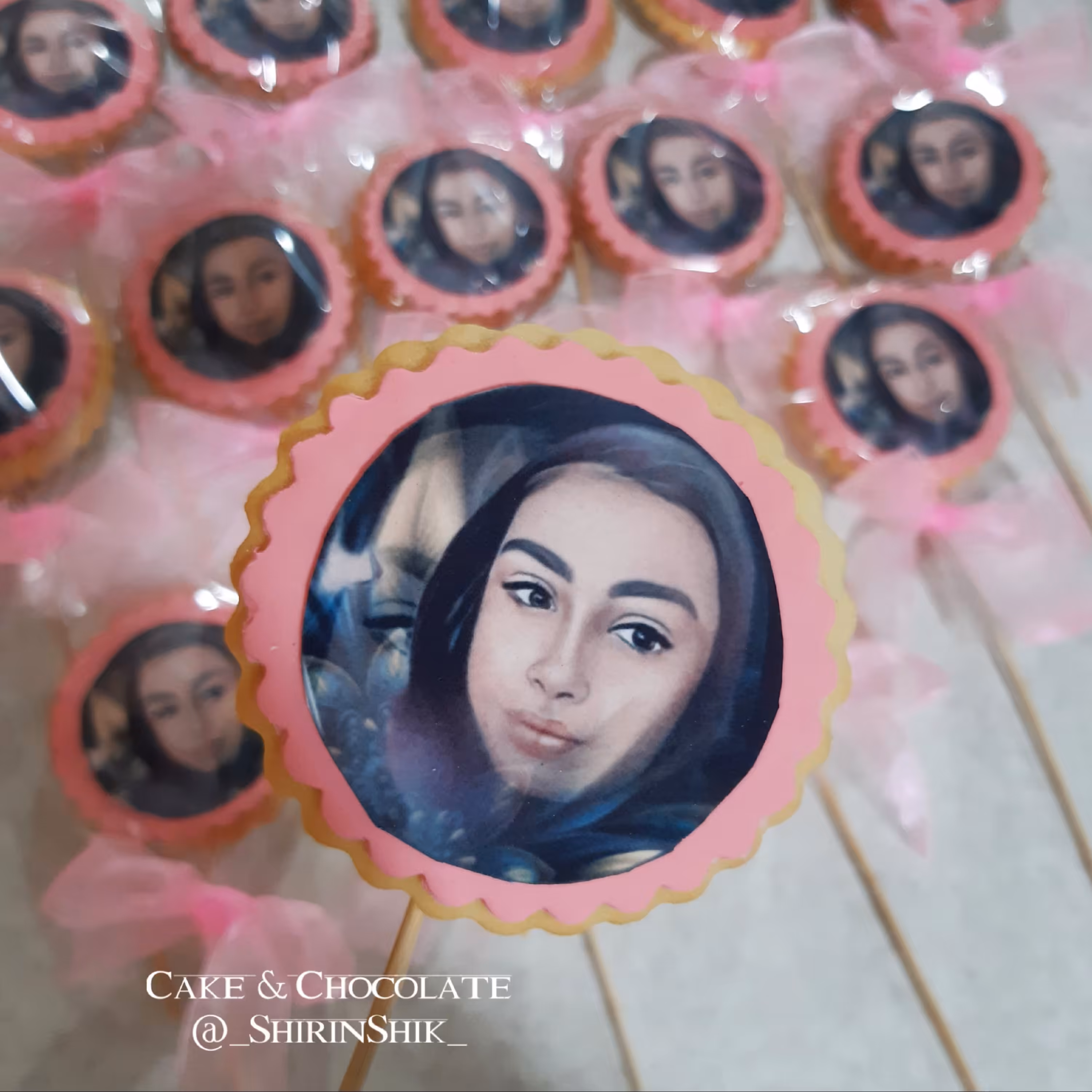 کوکی فوندانتی تصویری  گیفت تولد