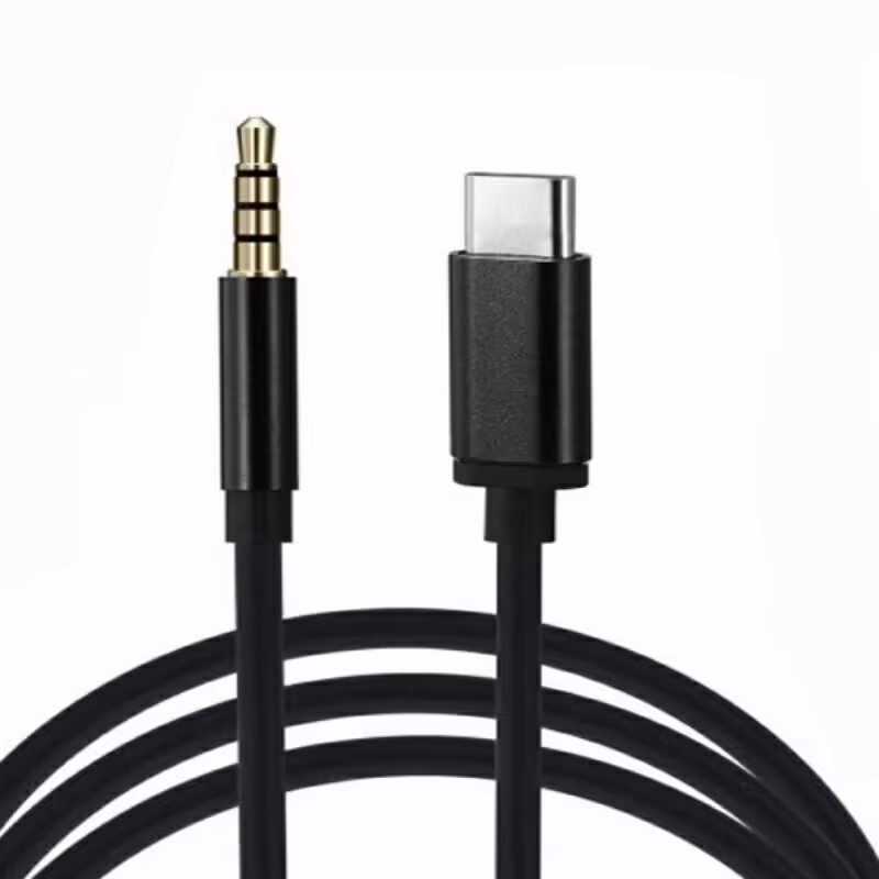 کابل تایپ سی به جک 3.5 میلی متری JH-030 یک متر