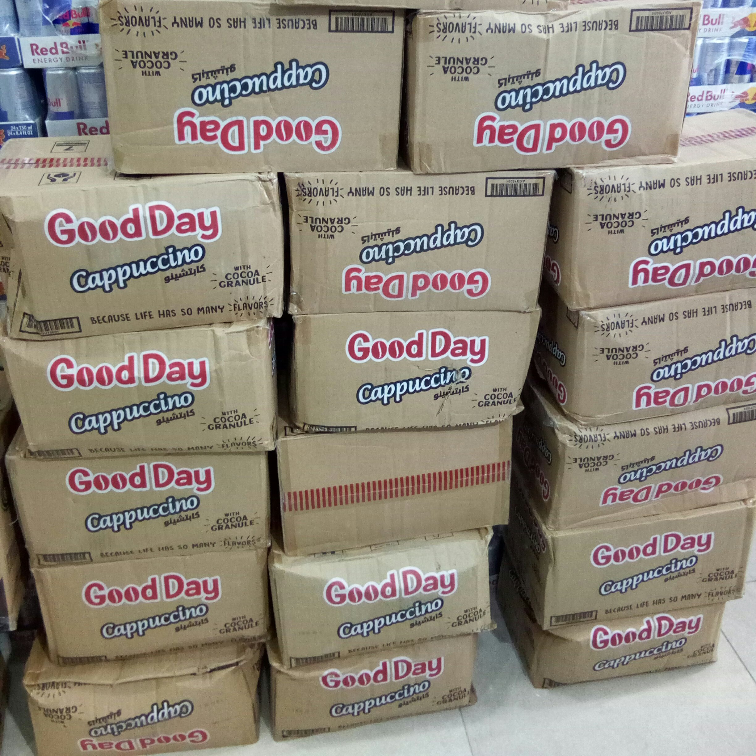 کاپوچینوگوددی اورجینال  پک عمده(6بسته30تایی) محصول اندونزی  وارداتی  
