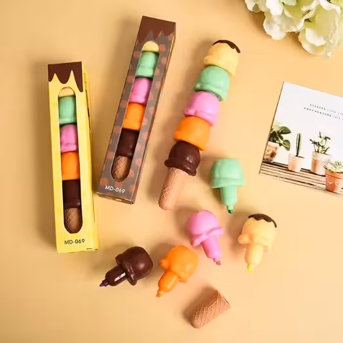 هایلایتر 5 عددی بستنی