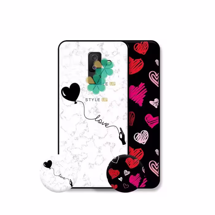 قاب هنری گوشی سامسونگ Galaxy A6 Plus 2018 مدل Love Art