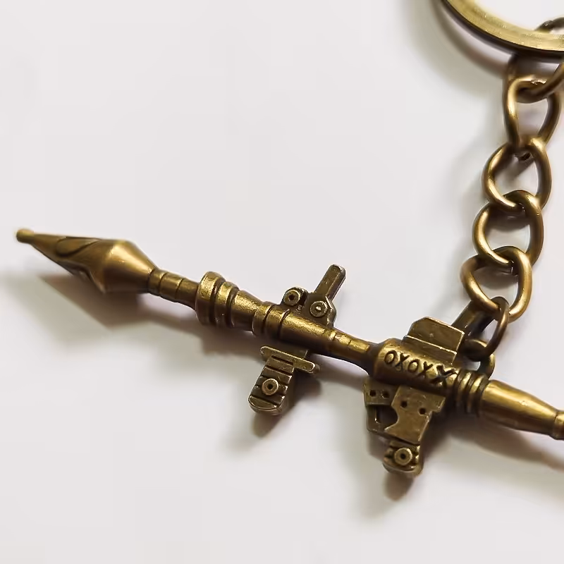 جاکلیدی دستی مدل نصر با کیفیت عالی به رنگ برنز و مناسب برای خانم ها و آقایان