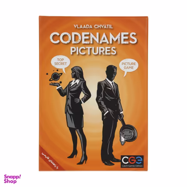بازی فکری سی جی ای مدل Codenames Plctures