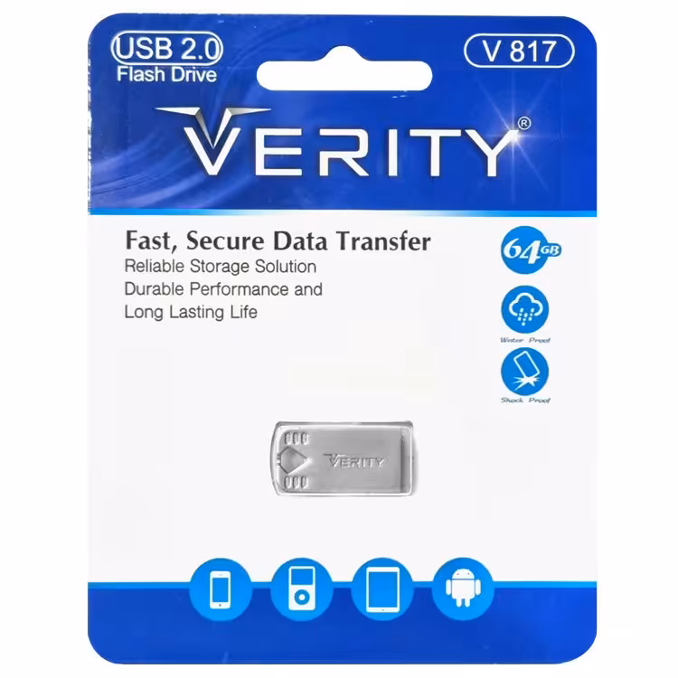 فلش مموری وریتی مدل v817 ظرفیت 64 گیگابایت

