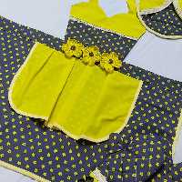 پیشبند آشپزخانه مدل قلبی دودامنه