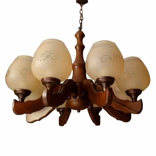 لوستر دارکار مدل کلاسیک 8 شعله پس کرایه