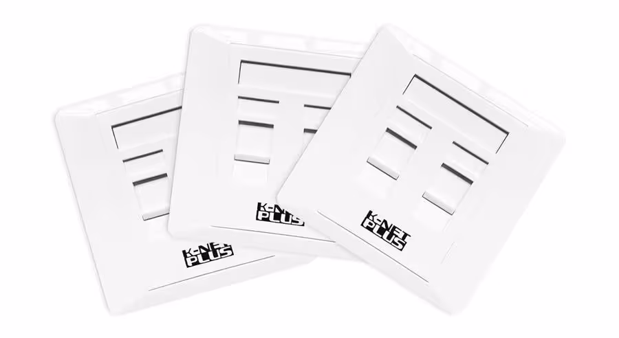 فیس پلیت کی نت پلاس دو پورت مدل KP-N1139