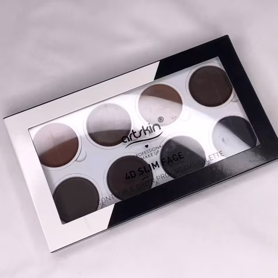 پالت کانتور کانسیلر و سایه ابرو چرب آرت اسکین