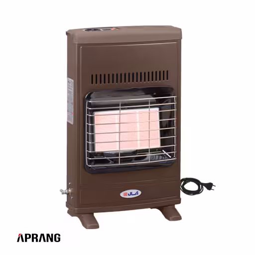 بخاری گازی هوشمند تابشی مجهز به فن (بدون نیاز به دودکش) آبسال مدل 437F