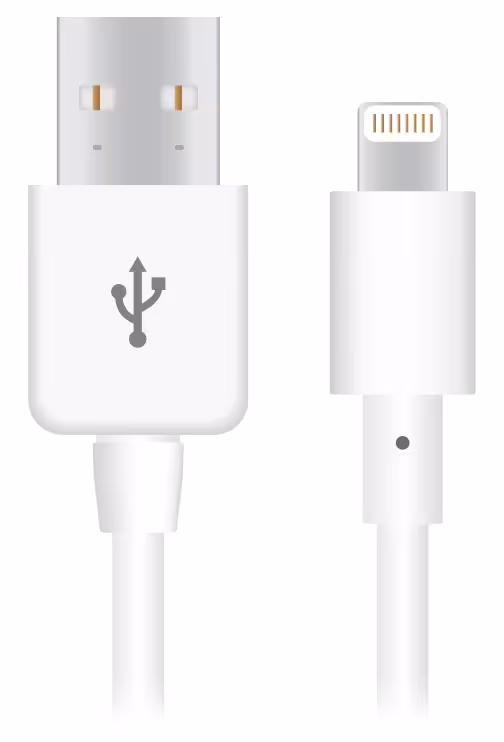 کابل تبدیل یو اس بی به لایتینگ نزتک مدل 1.2