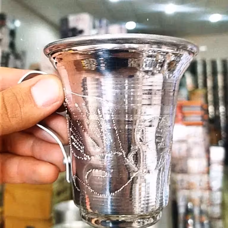 3 عددلیوان روحی دسته دار طرح دار