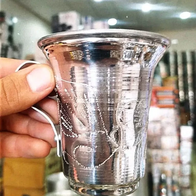 3 عددلیوان روحی دسته دار طرح دار