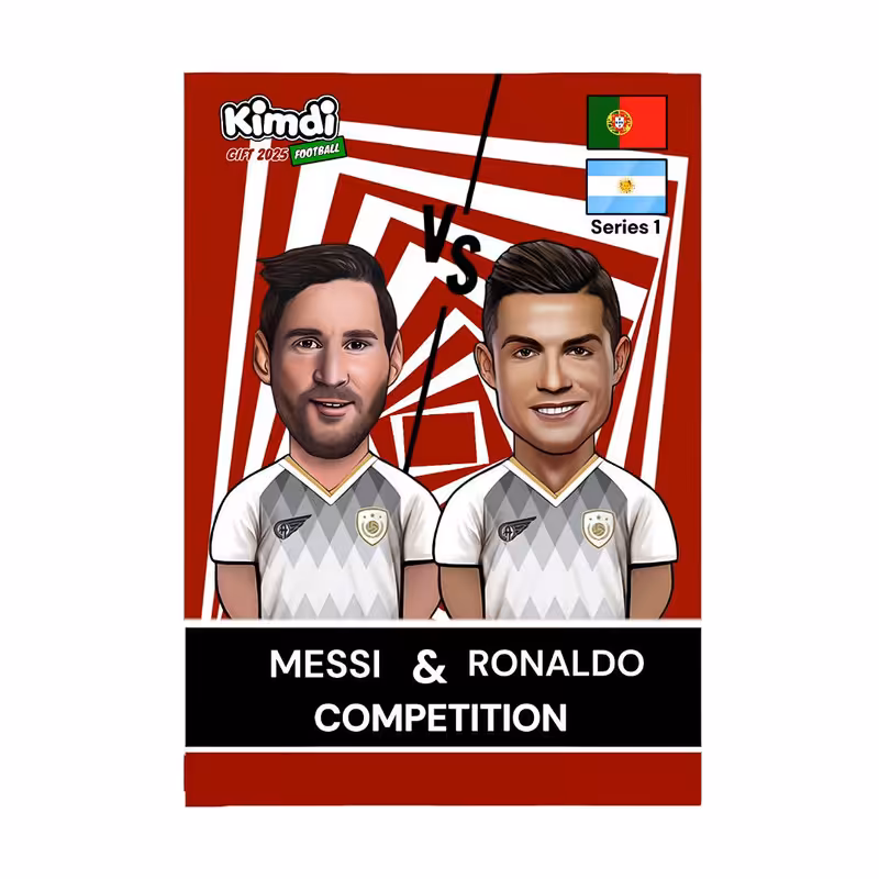 اسباب بازی شانسی کیمدی مدل کامپی رونالدو و مسی کد 00