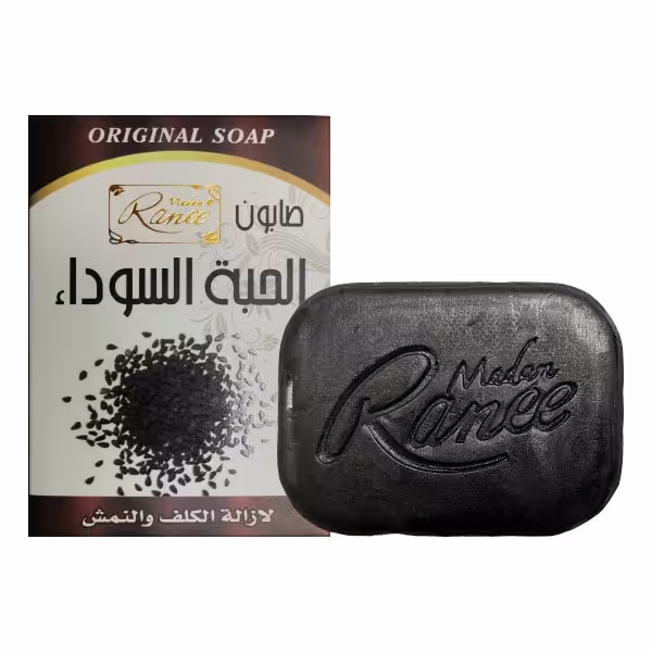 صابون گلیسیرینه سیاه دانه مادام رانی 100 گرم (آرایشی بهداشتی افلاک)