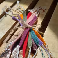 دستبند مینیمال گلیمی