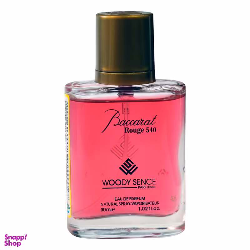 عطر جیبی برند وودی سنس مدل باکارات حجم 30 میلی‌لیتر
