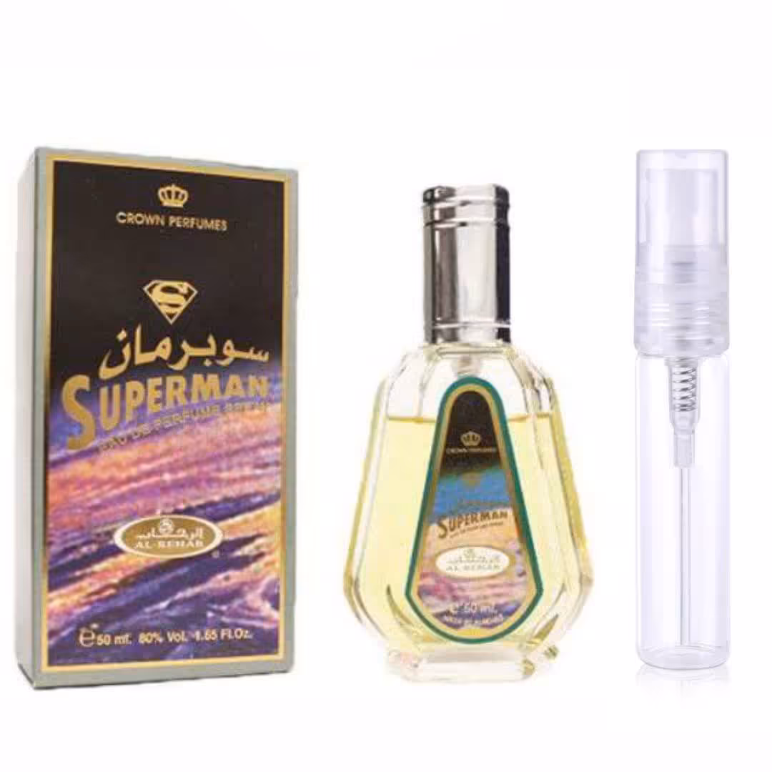 عطر گرمی سوپرمن از برند بل آلمان (حداقل خرید 5 میل) 