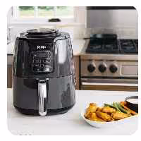 سرخکن نینجا مدل af100 بدون روغن و رژیمی  دارای 4برنامه سرخکن کباب گرم کردن ومیوه خشک کن 